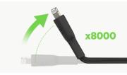Apple Certified Lightning to USB Charge and Sync Cable for iPhone, iPad, Air Pods, 39.6 inch (100cm) – Black