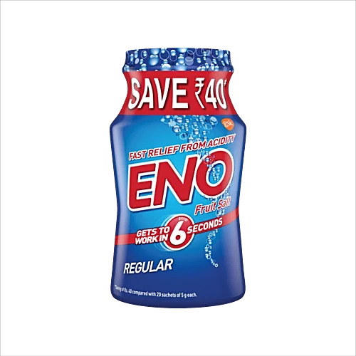 Eno Fruit Salt - Regular, 100 g Jar