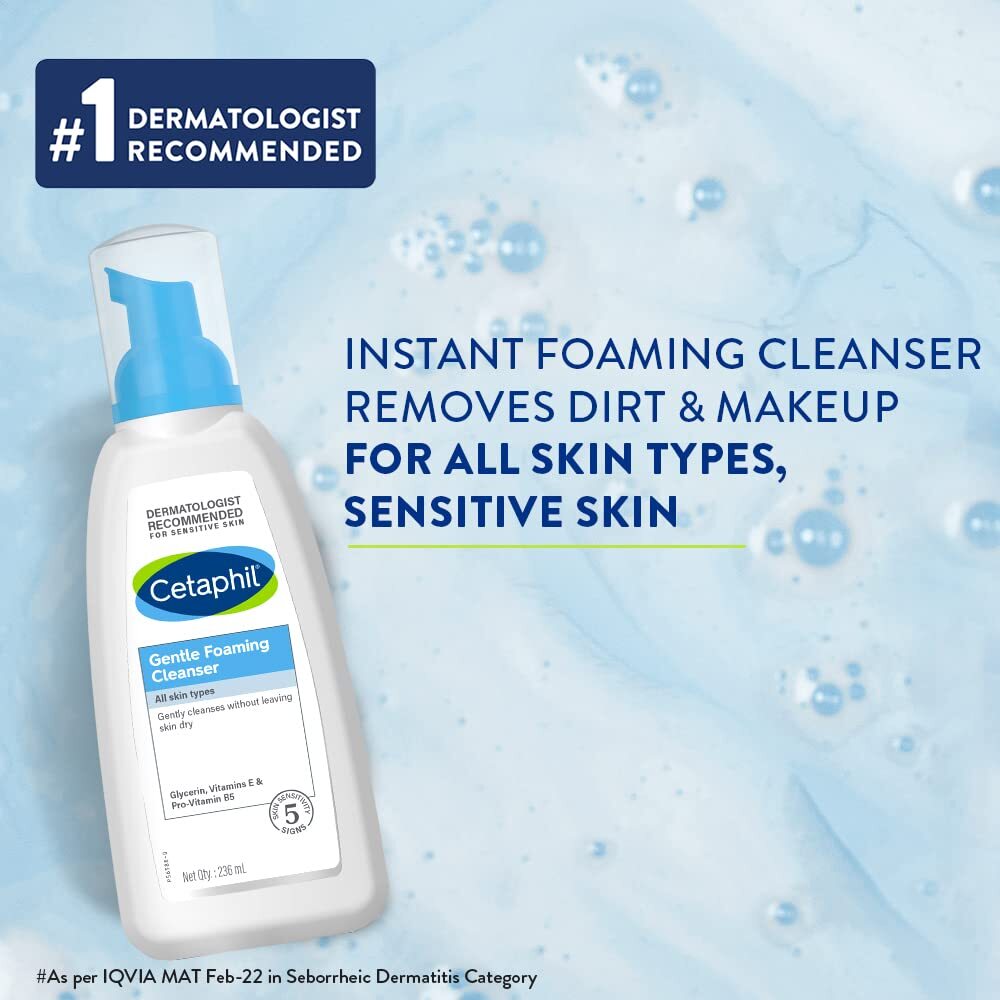 Cetaphil Gentle Foaming Cleanser 236 ml