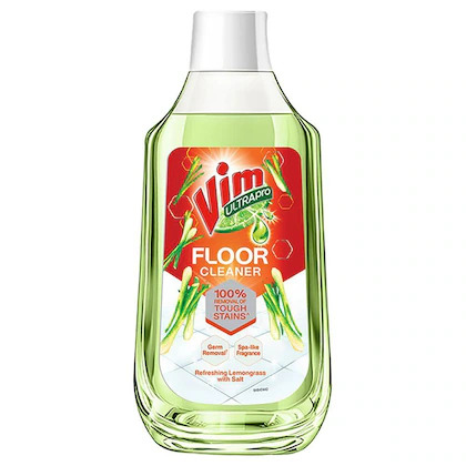Vim Floor Cleaner Refreshing Lemongrass With salt, 500ml
