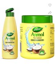 Dabur Anmol Gold Pure Coconut oil pack of 160g