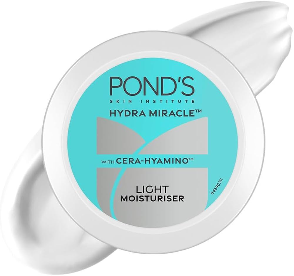 Ponds Hydra Miracle With Cera-Hyamino Light Moisturiser, 50ml