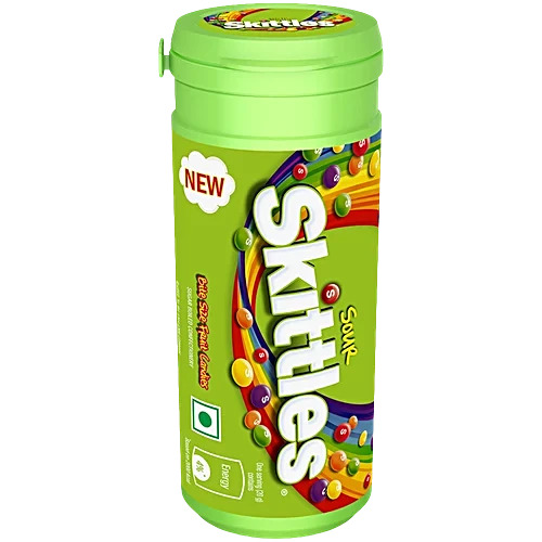 Sour Skittles Bite Size Fruit Candy 28.2gm