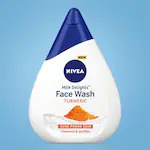 NIVEA Women Face Wash for Acne Prone Skin, Milk Delights Turmeric, 100 ml