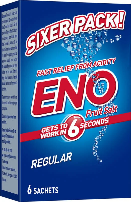 Eno Regular 6 pouch Pack 6 sachets*5 gm