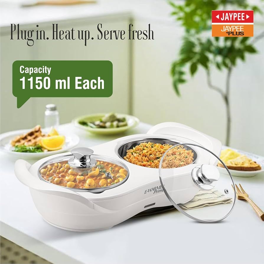 Jaypee Plus E. Warmer Prime Dish 1150ml+1150ml 1U