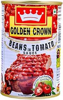 Golden Crown Baked Beans In Sauce Tin 450g