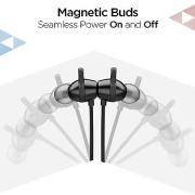 boAt Rockerz 255 Max in Ear Earphones with 60H Playtime, EQ Modes, Power Magnetic Earbuds, Beast™ Mode, ENx™ Tech, ASAP™ Charge(10 Mins=10 Hrs),Textured Finish,Dual Pair(Stunning Black)