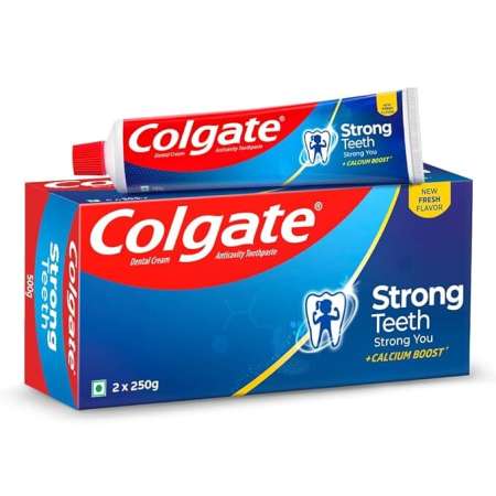 Colgate Strong Teeth Strong you & Calcium Boost Toothpaste Saver Pack 500 g