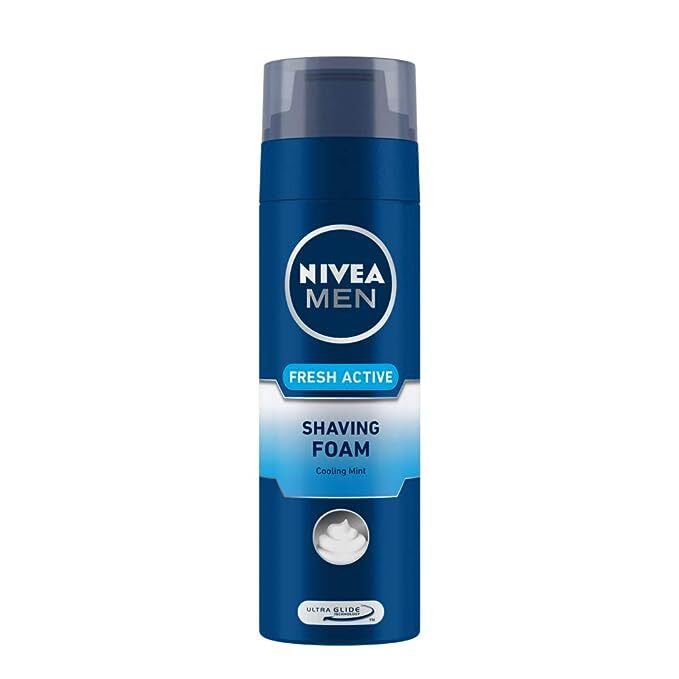 NIVEA Fresh Active Shaving Foam, 200 ml