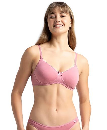 Jockey Woman Essence Wire-Free Shaper Bra 1722 Hrose Stretch 38C