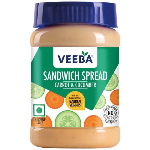 VEEBA Sandwich Spread Carrot & Cucumber, 250 g