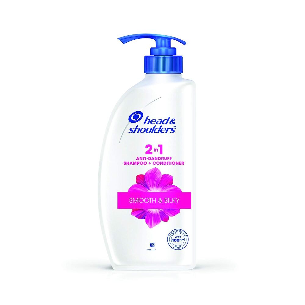 Head & Shoulders 2-in-1 Smooth and Silky Anti Dandruff Shampoo + Conditioner 650ml