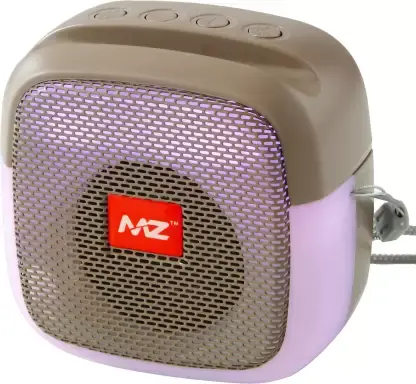 MZ M424SP (PORTABLE BLUETOOTH SPEAKER) Dynamic Thunder Sound with Disco LED 5 W Bluetooth Speaker  (Grey, Stereo Channel)