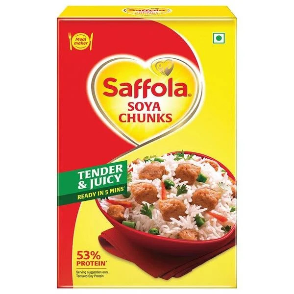 Saffola Soya Chunks Tender & Juicy 200gm