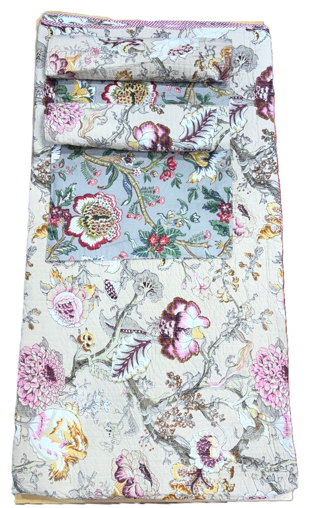 Bellovita Modern Decore Personified Warm Bed Cover Set