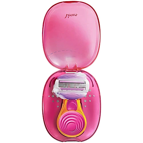 Gillette Venus Snap Hair Remover/Body Razor - Glides Smoothly, Exfoliates The Skin, 64 g