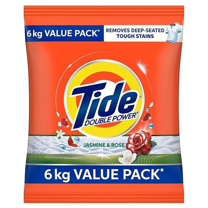 Tide Double Power Jasmine & Rose 6 kg