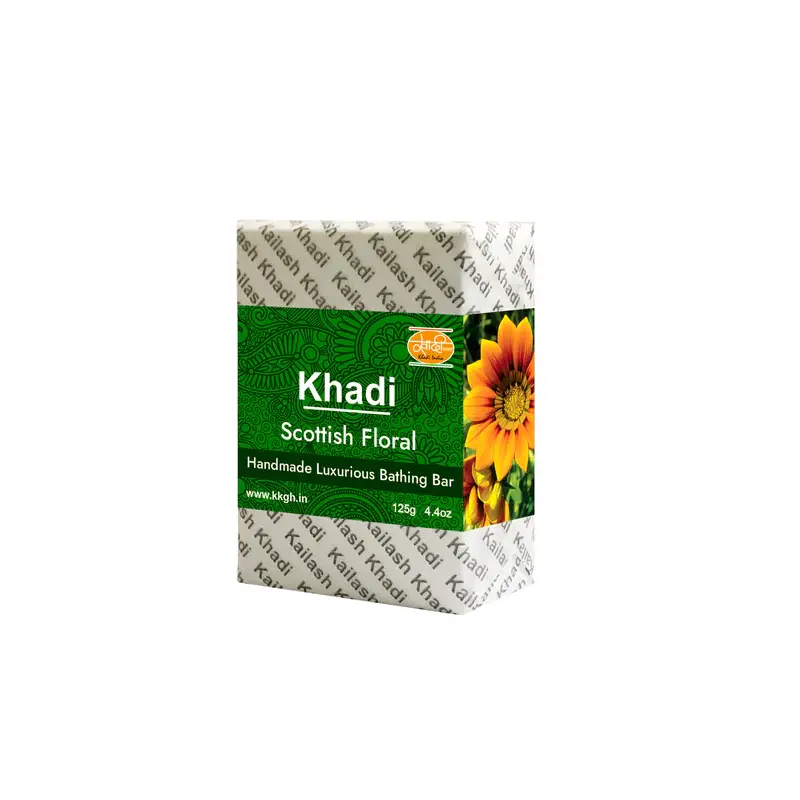 Khadi Scottish Floral Soap, 125 g