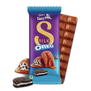 Cadbury Dairy Milk Silk Oreo Cocoa And Chocolate Product, 124g
