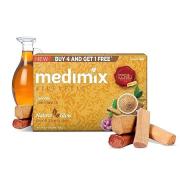 Medimix Ayurvedic Sandal Soap with Eladi Oil 125 g ( Pack of 4 )