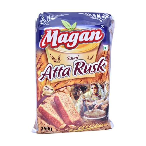 Magan Saunf Atta Rusk Crisp & Crunchy 400g