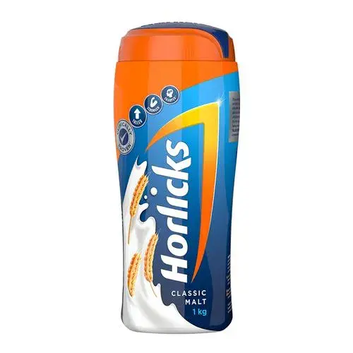 Horlicks Health & Nutrition Drink - Classic Malt, 1 Kg Jar
