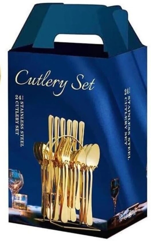 Cutlery Set Stainless Steel Tableware Set Of 24