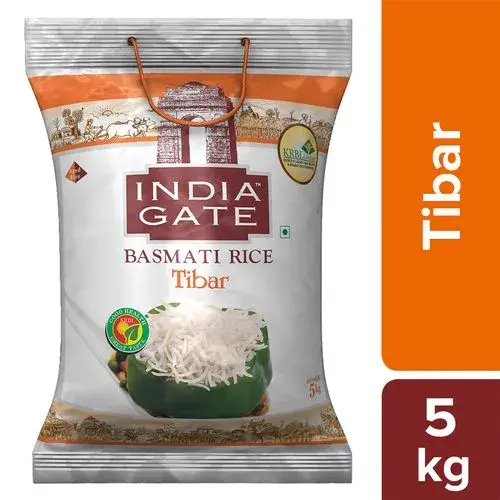 India Gate Basmati Rice-Tibar, 5 kg