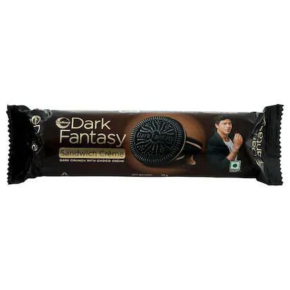Sunfeast Dark Fantasy Sandwich Choco Creme Biscuits 79GM