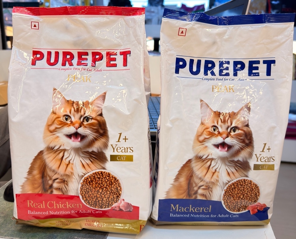 PUREPET Adult Dry Cat Food, 1.2Kg