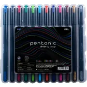 Pentonic Multicolor gel pen 12 unit 0.7 mm