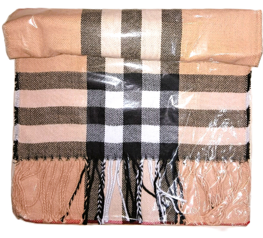 Winter Wear (Warm Soft Check Print Muffler)