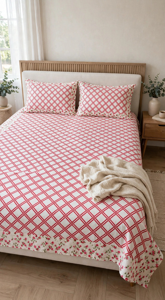 VI-Casa Premium Bed Sheet 1U