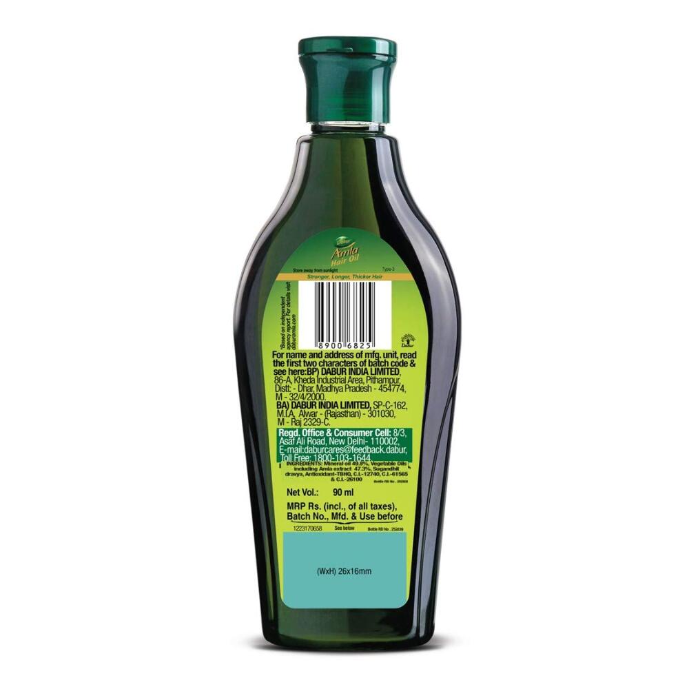 Dabur Amla Hair Oil for Strong Long and Thick hair 100 ml