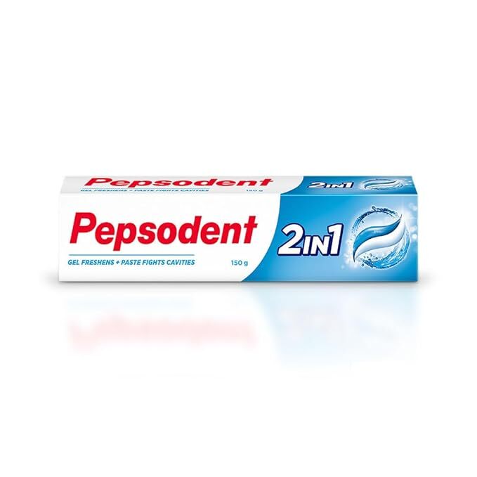 Pepsodent 2in1 gel Freshness + Paste Fight Cavities, 150G