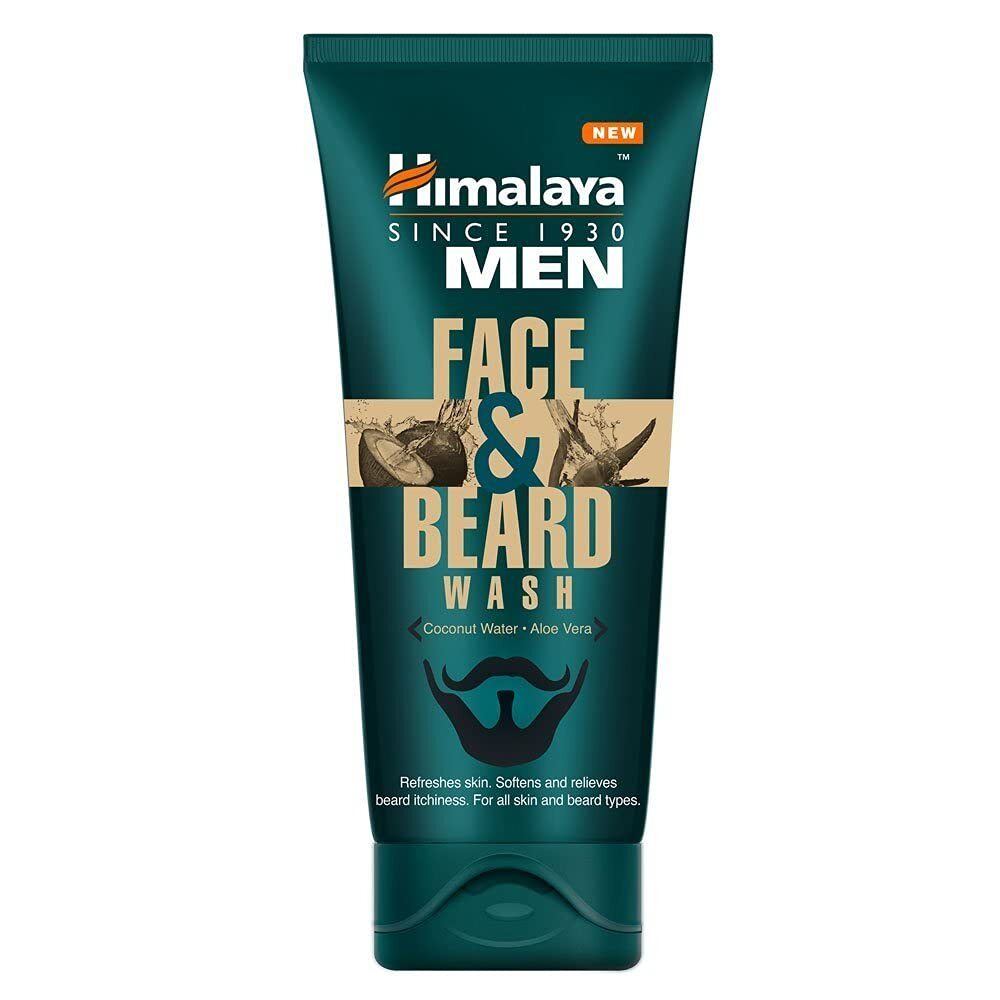 Himalaya Men Face & Beard Wash, 80 ml