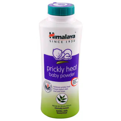 Himalaya prickly heat baby powder, 100 gm