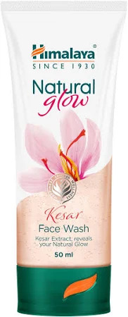 Himalaya Natural Glow Kesar Face Wash 50 Ml
