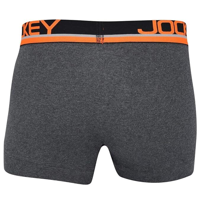 Jockey Pop Colour Trunk FP03FC-01 L-Size Charcoal Mel