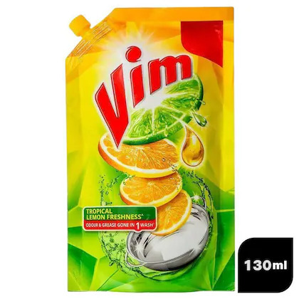 Vim Liquid 130 ML