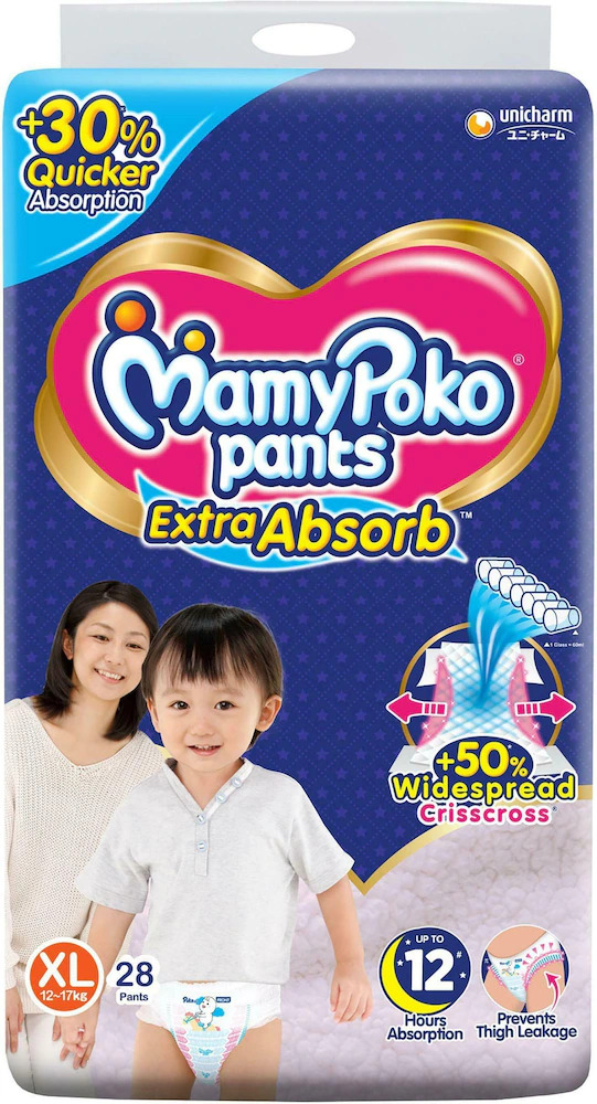 MamyPoko Pants Extra Absorb XL28Pants