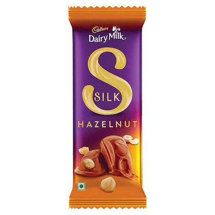 Cadbury Dairy Milk Silk Hazelnut Chocolate, 134g