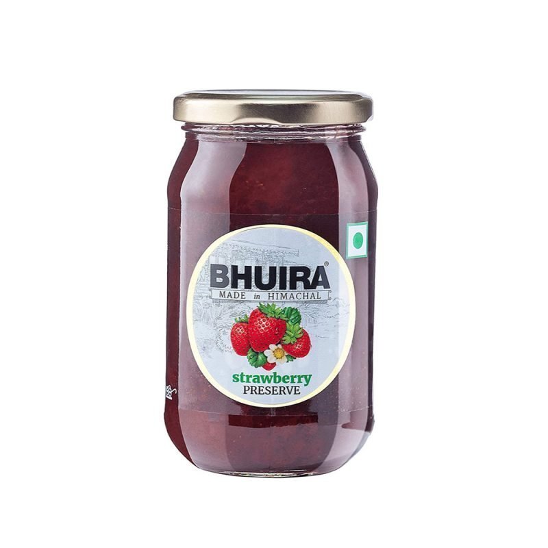 Bhuira Strawberry Preserve 470g