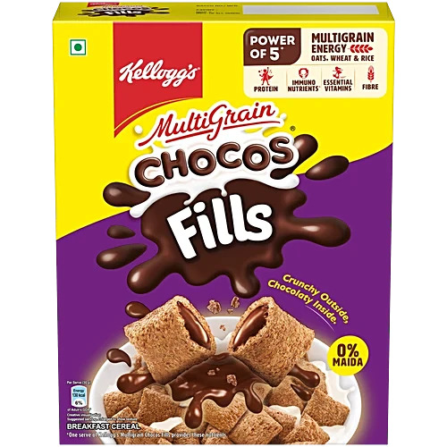 Kelloggs MultiGrain Chocos Fills 250g