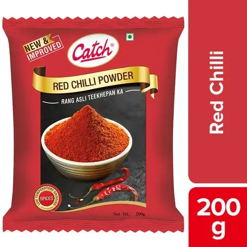BULK DEAL- Catch Red Chilli Powder, 200 gm ( Pack of 10 )