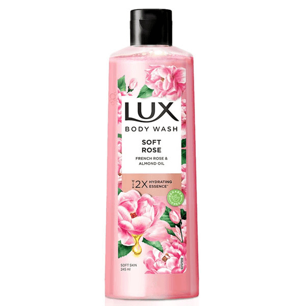Lux Soft Rose Body Wash, 245ml