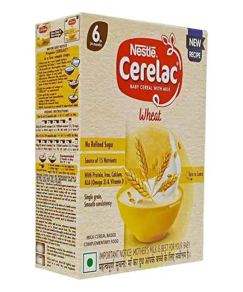 Nestle Cerelac Baby Cereal With Milk Wheat 330GM