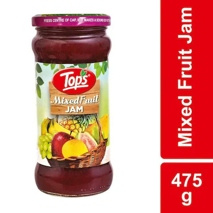 Tops Mixed Fruit Jam 475GM