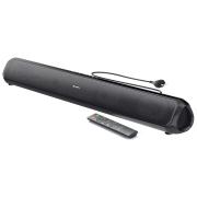 Portronics Sound Slick 6 60W Bluetooth Wireless Soundbar with Multiple Audio Modes, 3.5mm Aux-in, in-Built Power Cable, Optical Input Port, Remote Control(Black)